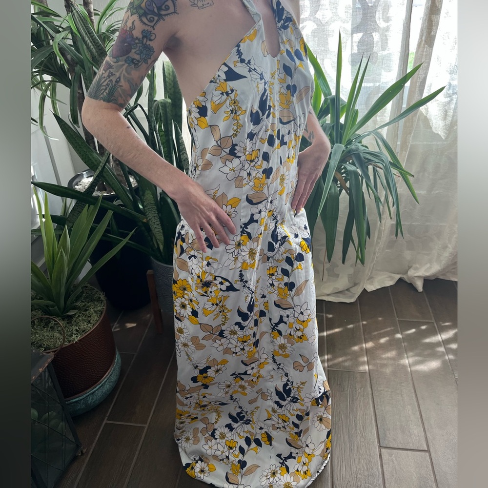Handmade 1970s halter top maxi one of a kind - Picture 6 of 12